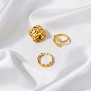 Triple Layer Fish Ring
